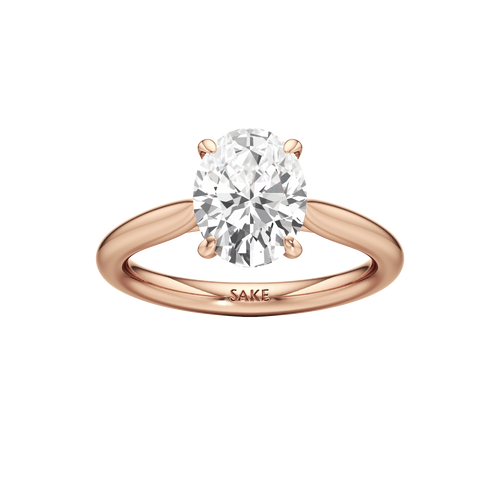 Oval Solitaire Ring