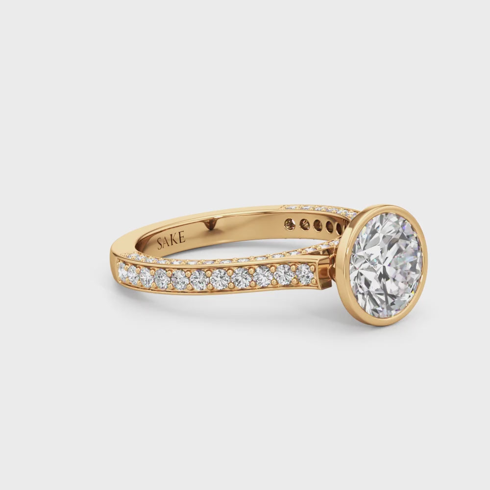 Helios Bezel Diamond Ring