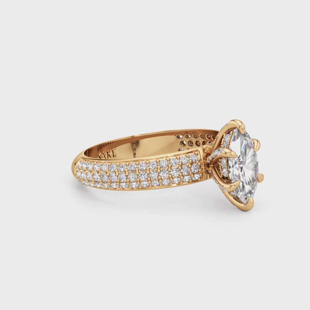 Athena Marquise Diamond Ring
